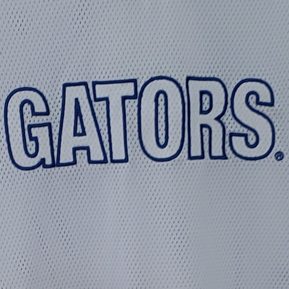 Sheer mesh Gator Jersey.